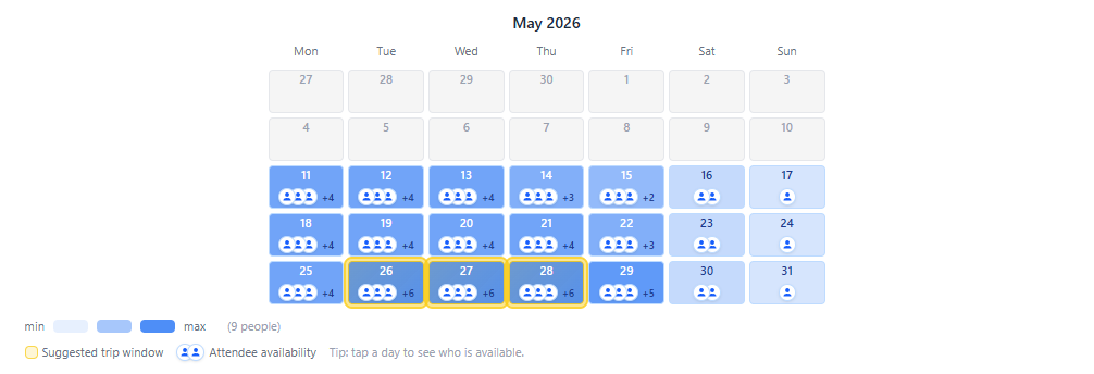 Set The Date App 4 Group Scheduling App Set The Date
